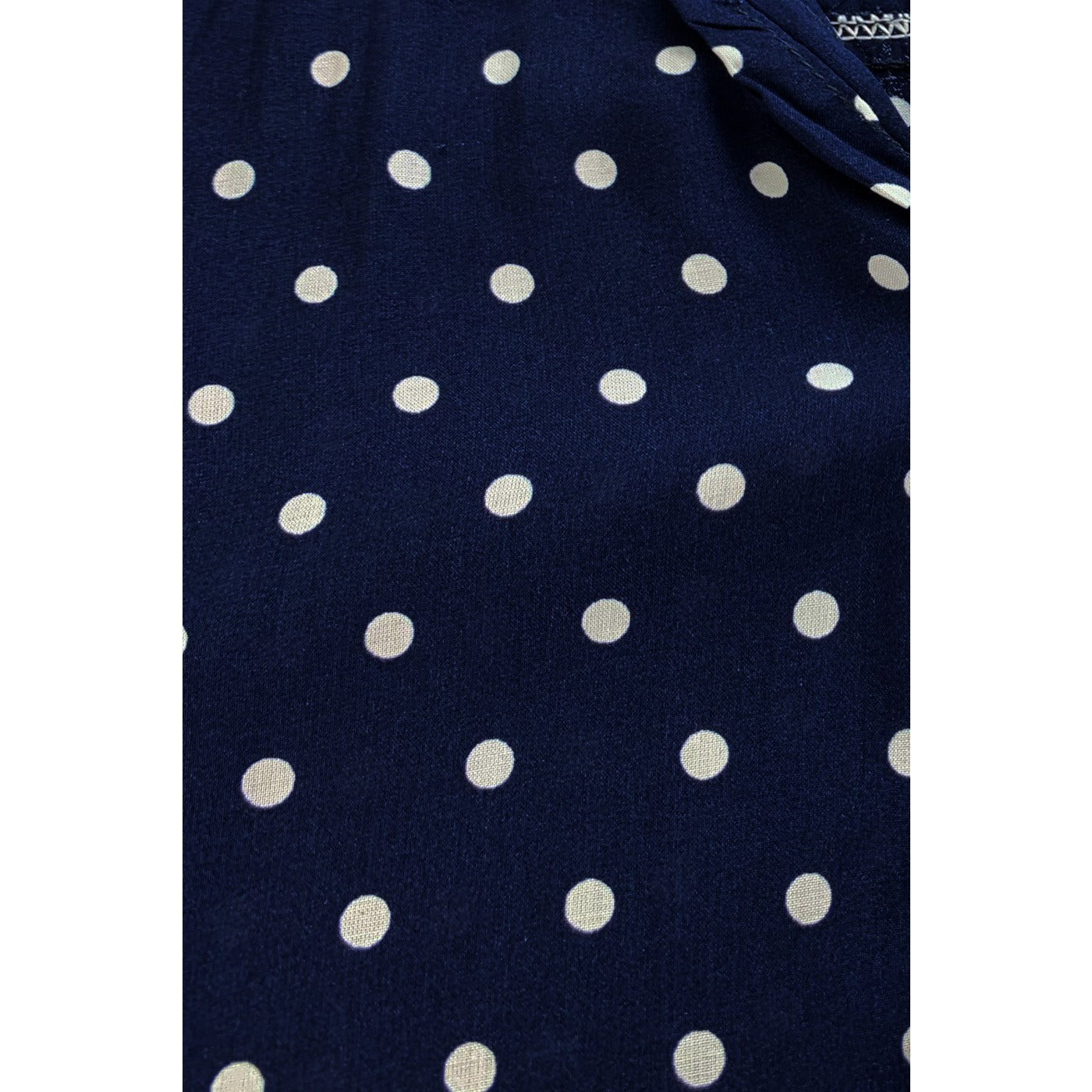 Polka Dotted Navy Half Sleeves Shirt | Montivo Pakistan