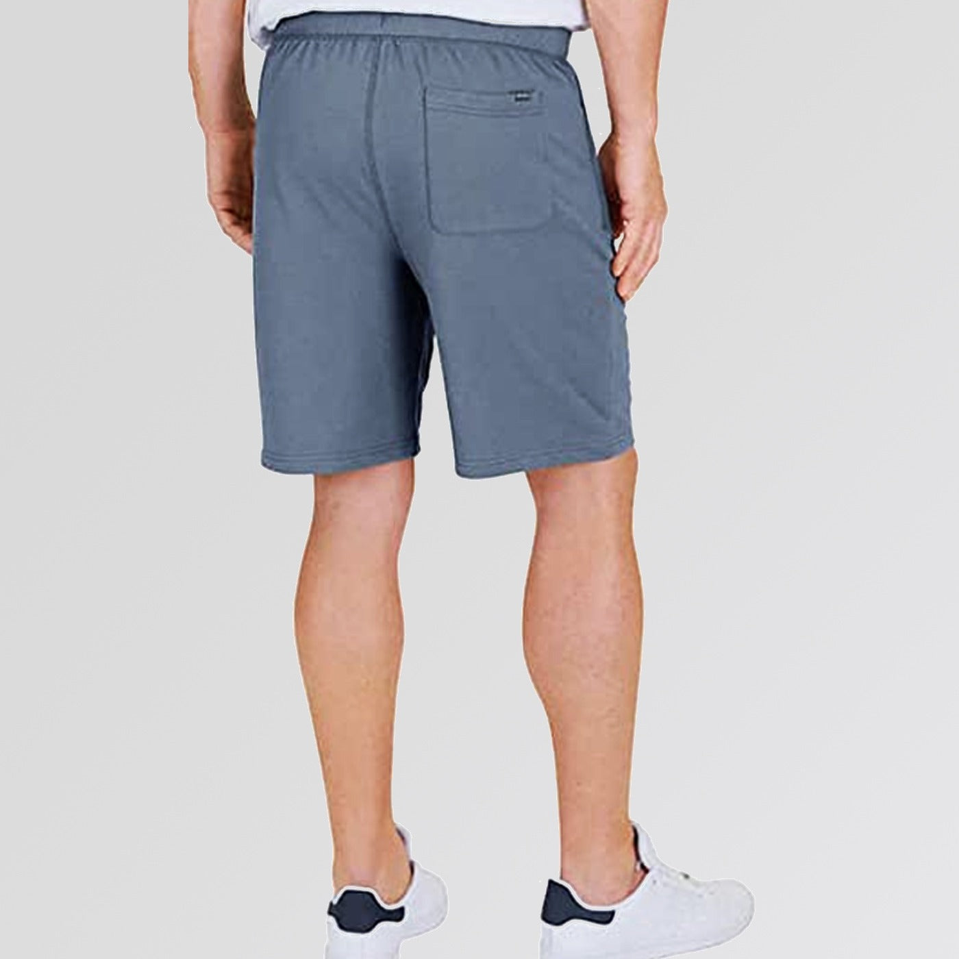 EB Lounge Blue Melange Shorts | Montivo Pakistan