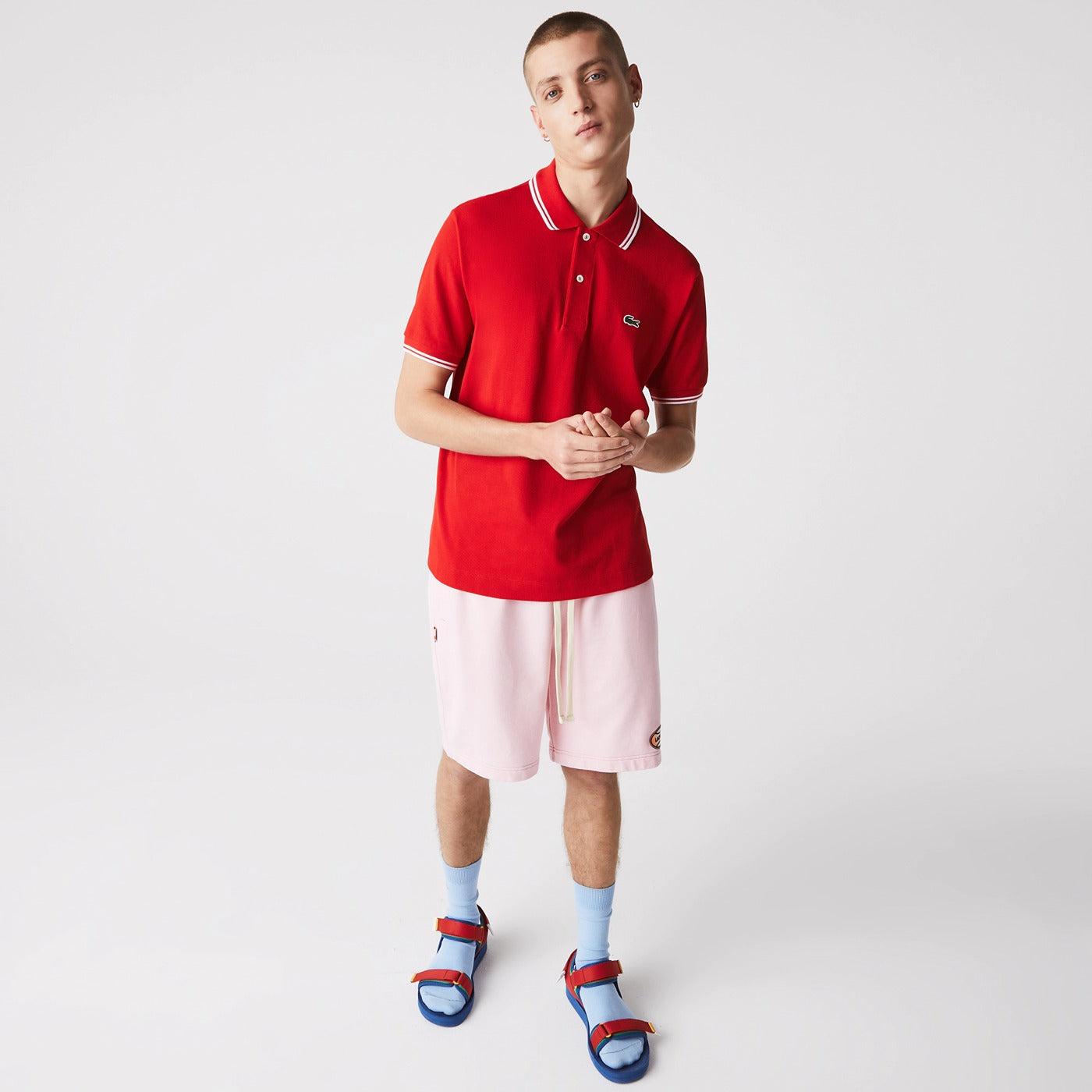 Lcste Red Tipping Polo | Montivo Pakistan