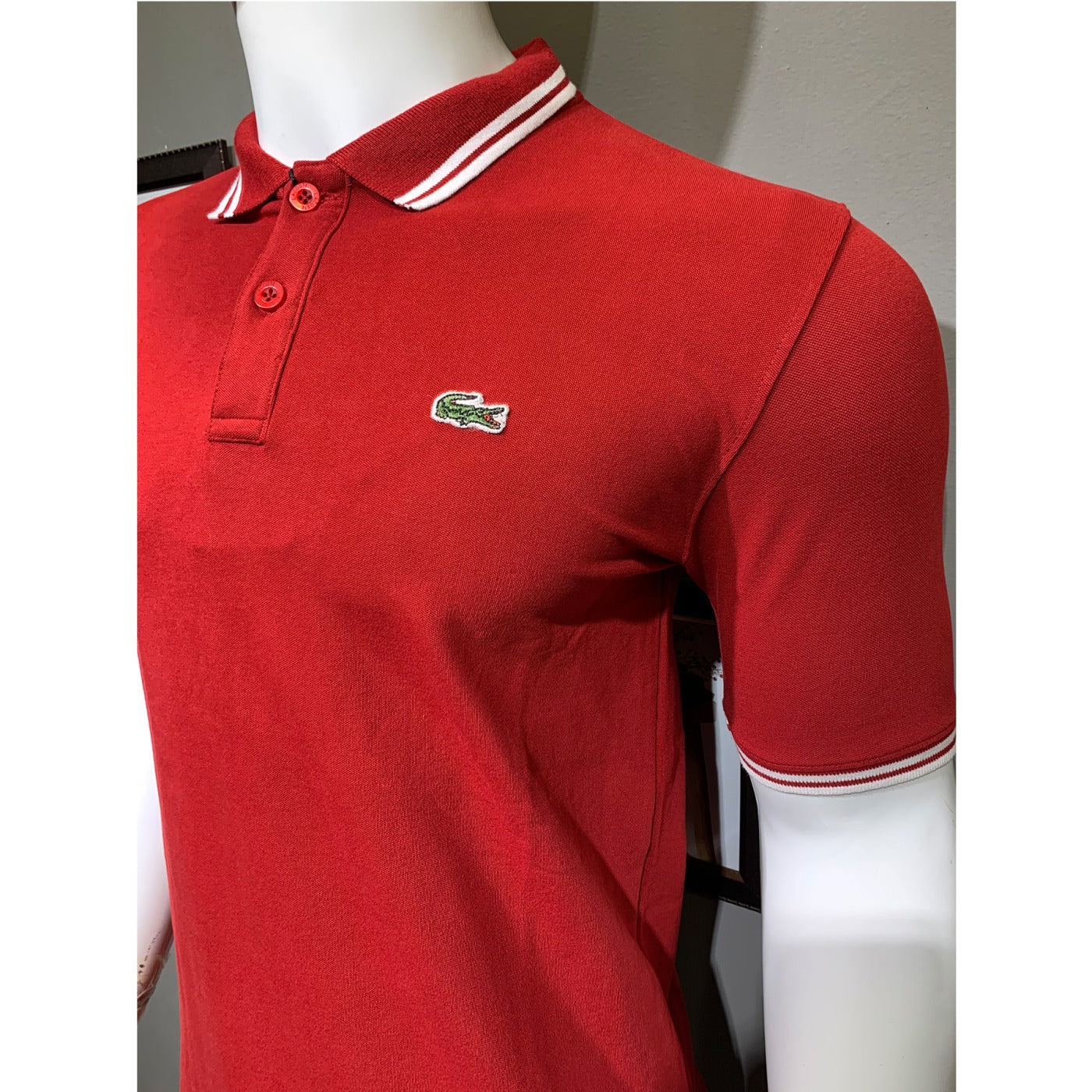 Lcste Red Tipping Polo | Montivo Pakistan