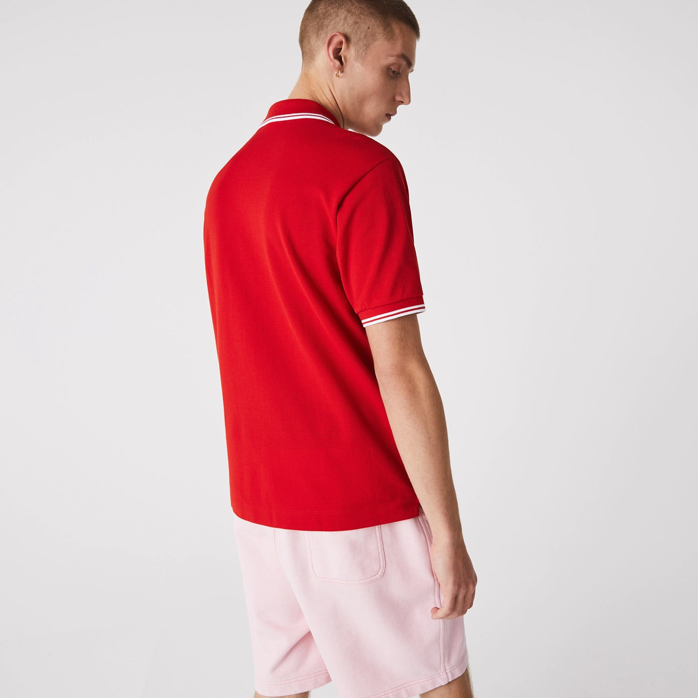 Lcste Red Tipping Polo | Montivo Pakistan