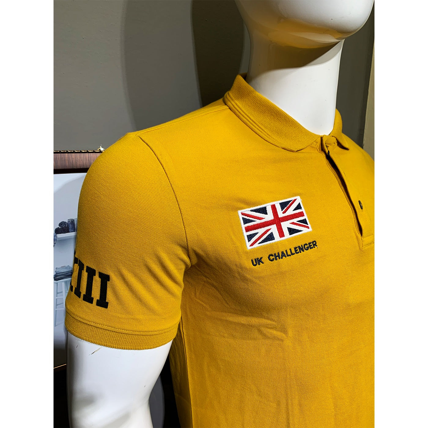 Lambo Uk Challenger Mustard Polo | Montivo Pakistan