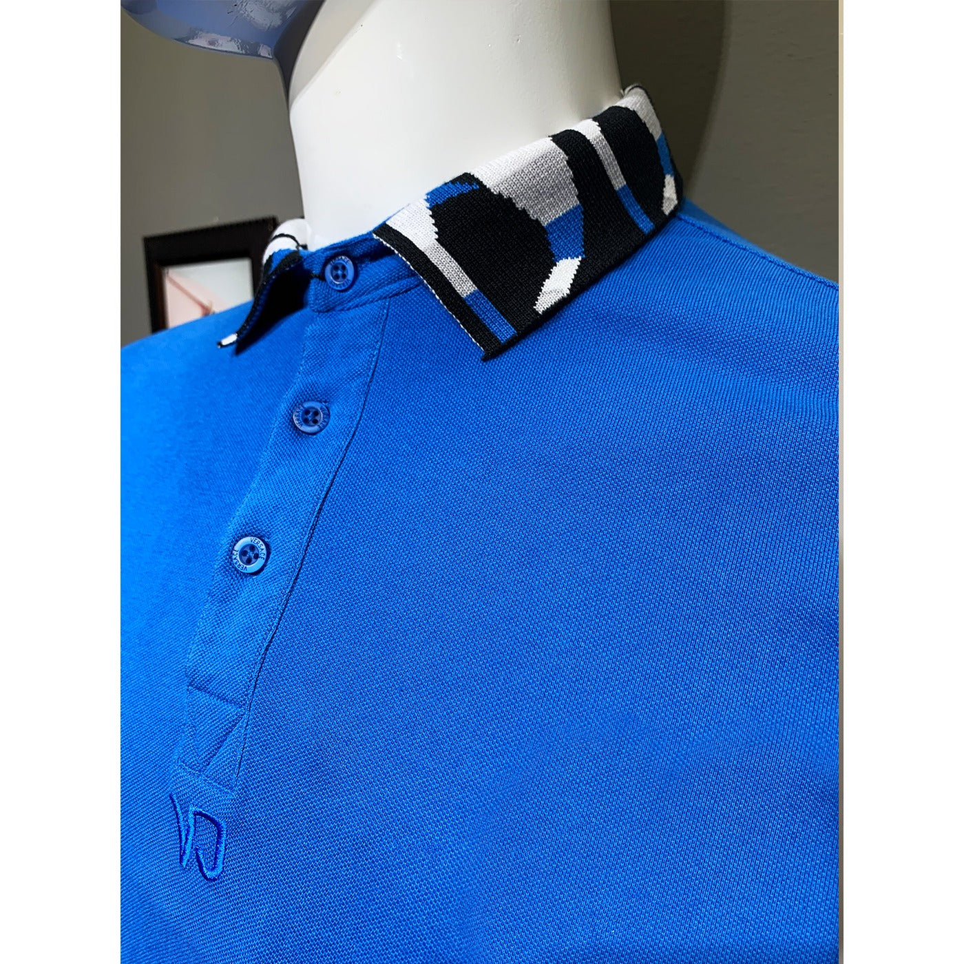 Vrsace Blue Polo with Collar Design | Montivo Pakistan
