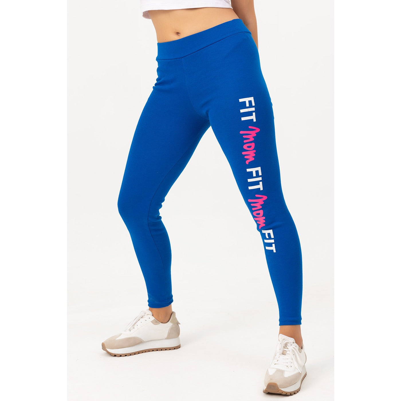 Blue Printed Leggings | Montivo Pakistan