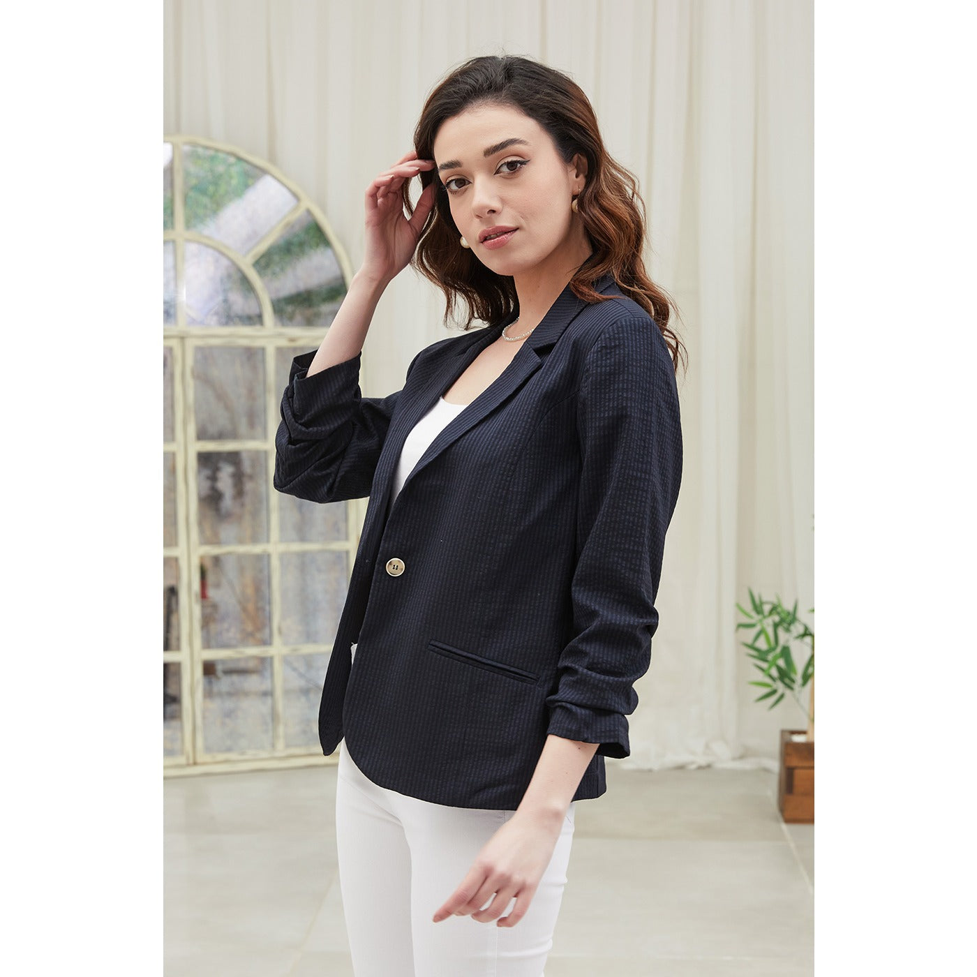Navy Blazer Jacket | Montivo Pakistan