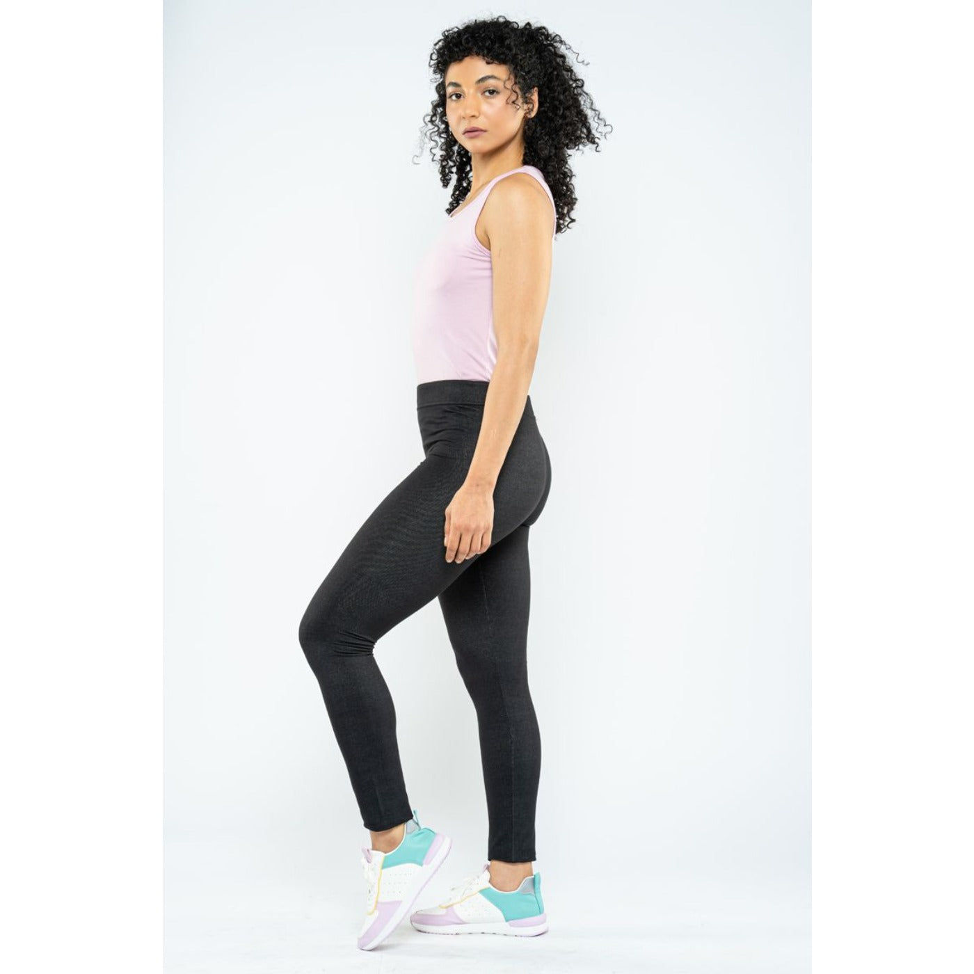 Blueage Black Plain Leggings | Montivo Pakistan