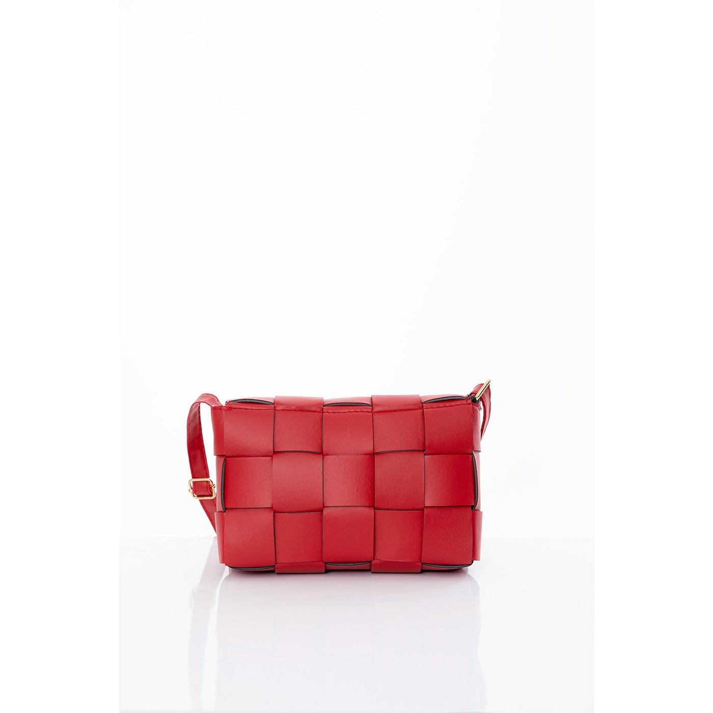 Red Square Patterned Hand And Shoulder Bag | Montivo Pakistan