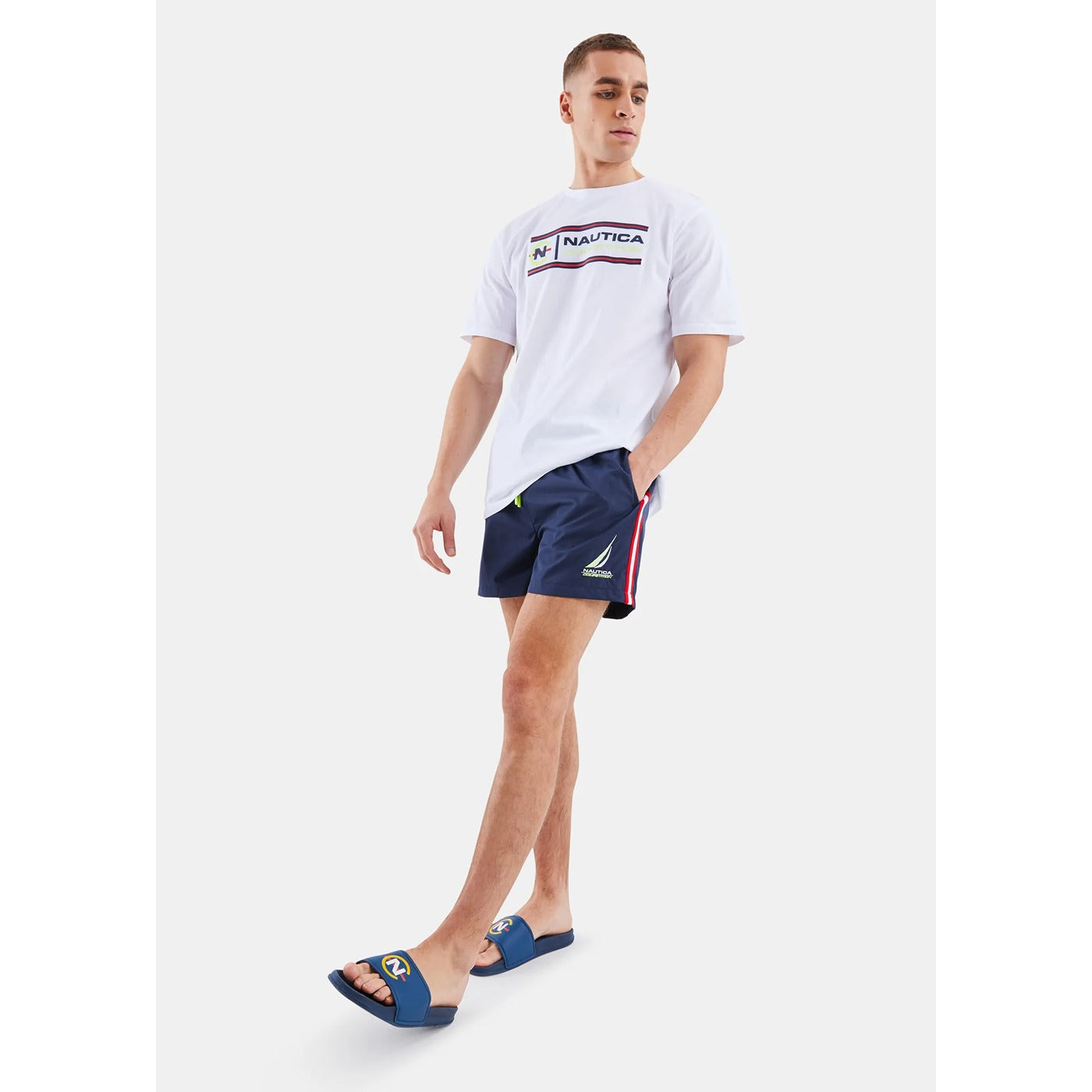 NTCA Haffara Navy Swim Shorts | Montivo Pakistan