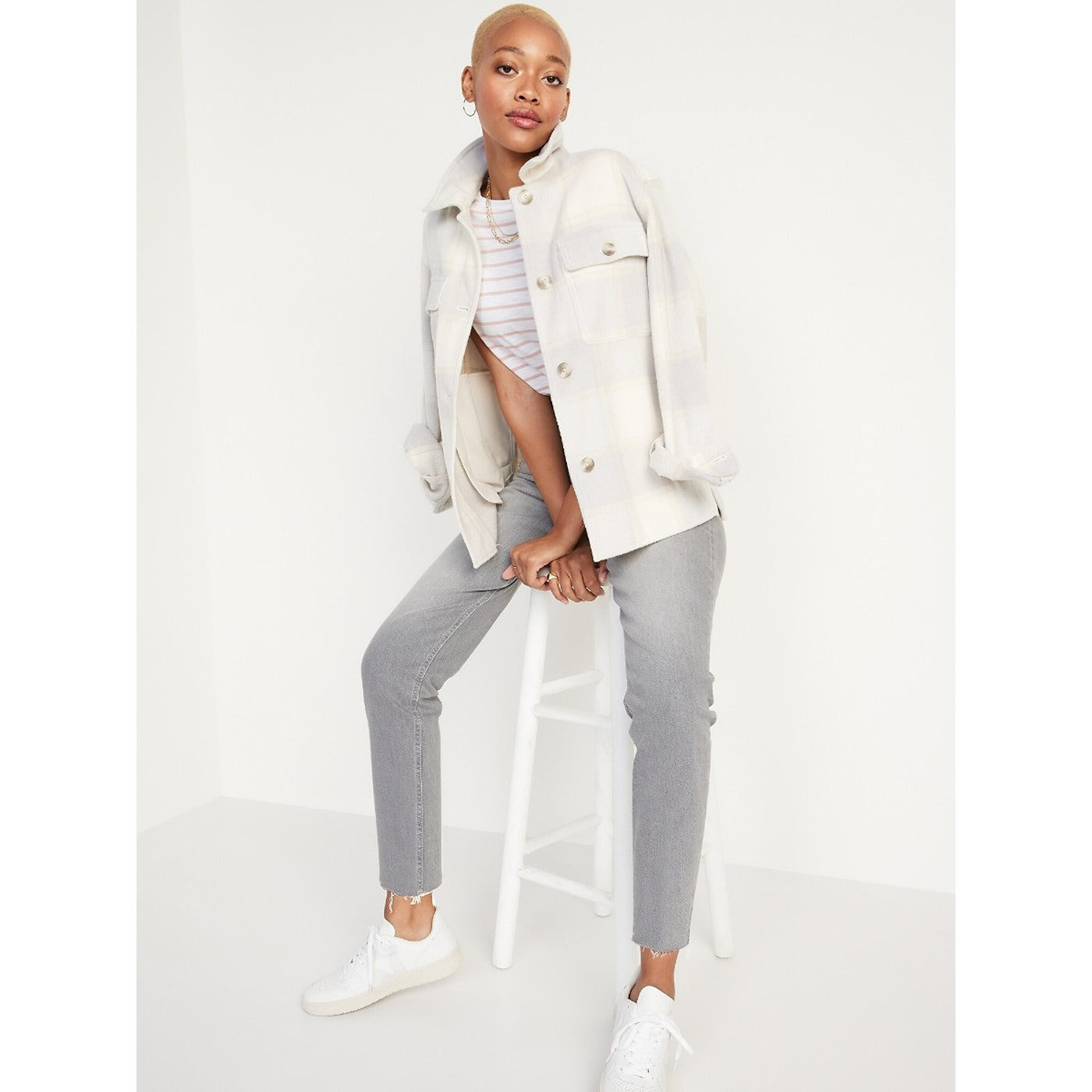 ON Grey Mom High Waist Jeans | Montivo Pakistan