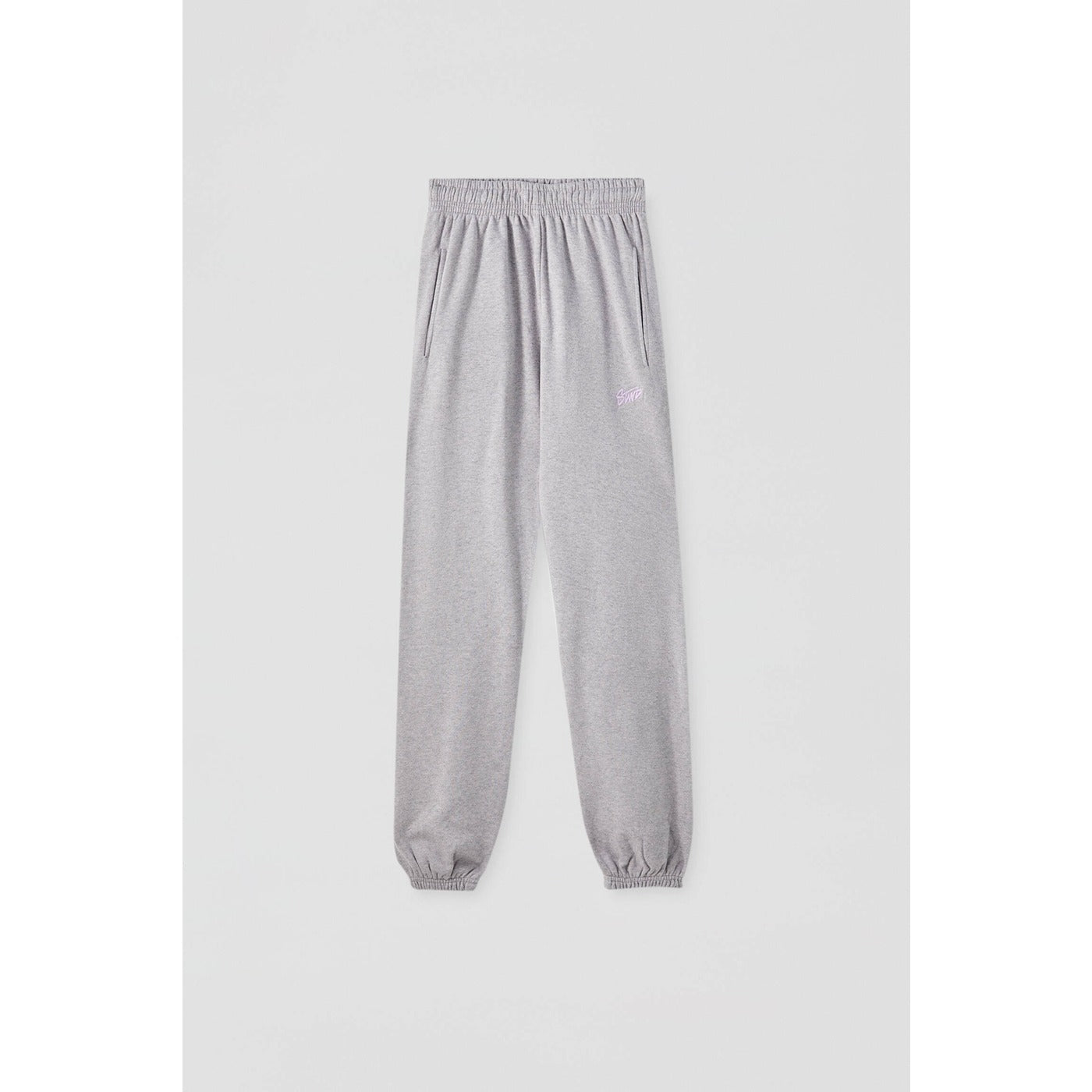 PB Embroidered STWD Lilac sweatpants | Montivo Pakistan