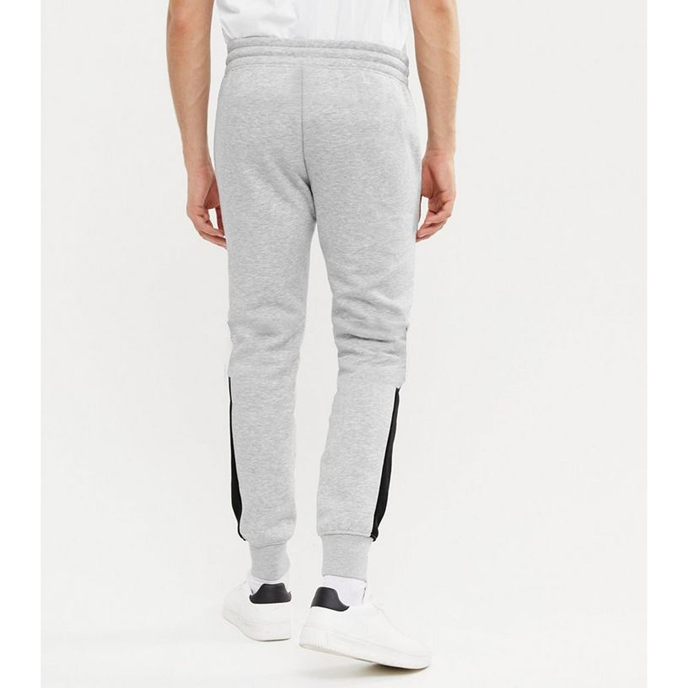 Grey Fleece Joggers with Reflector Panel | Montivo Pakistan