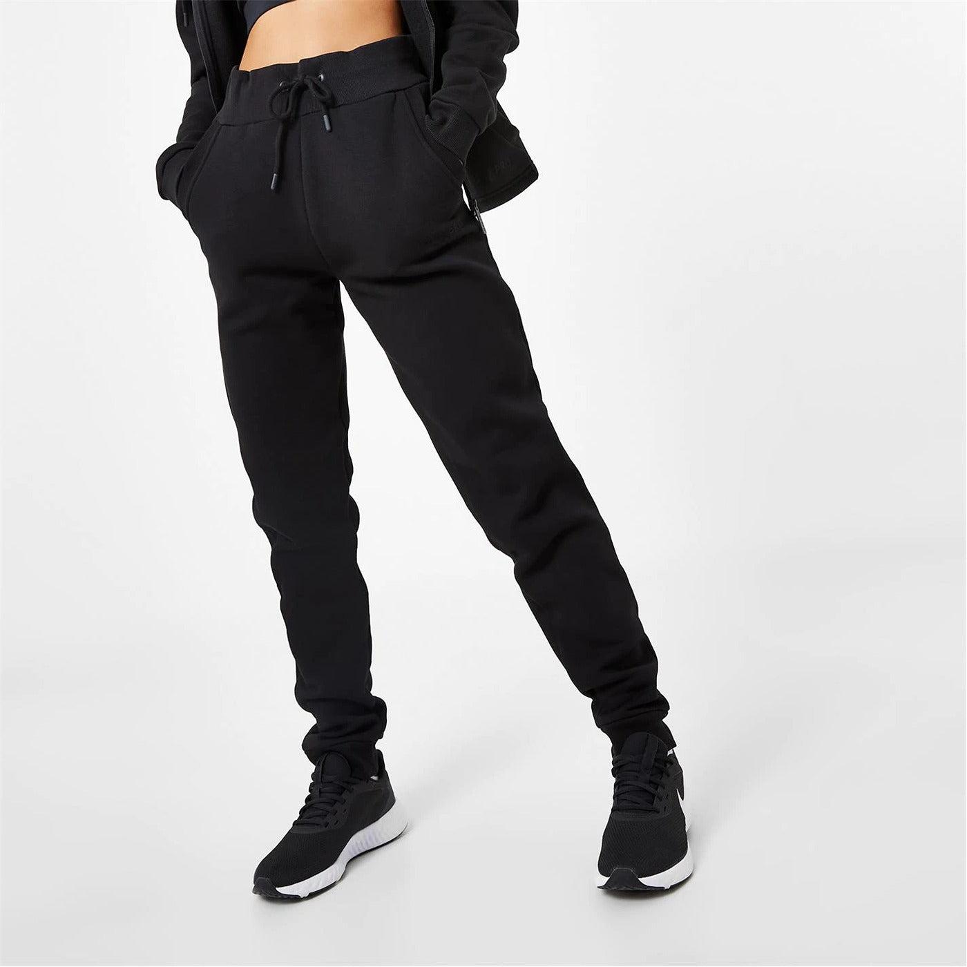 USAPRO Black Women Joggers | Montivo Pakistan