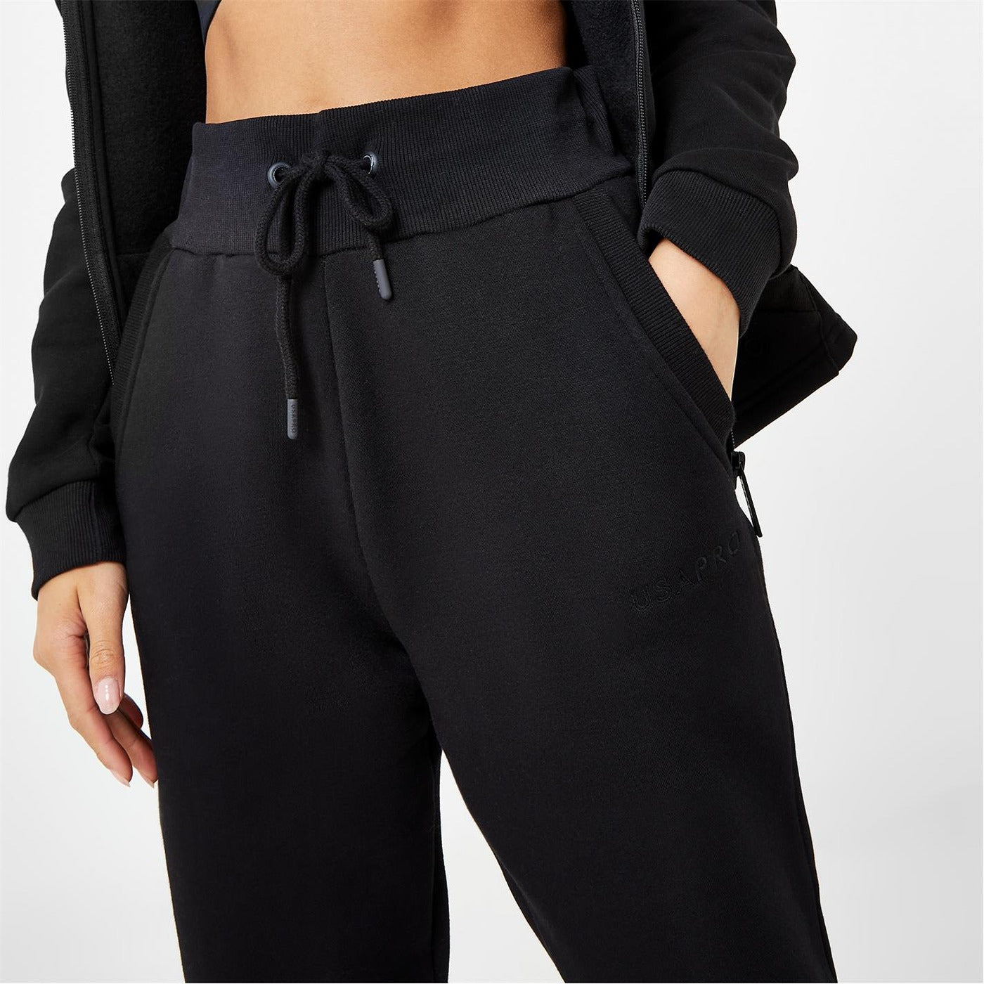 USAPRO Black Women Joggers | Montivo Pakistan