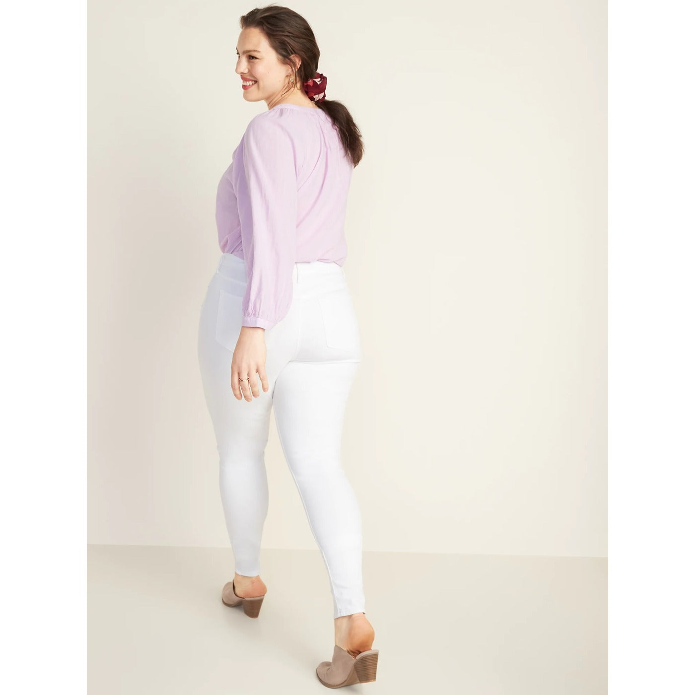 ON Mid Rise White Skinny Jeans | Montivo Pakistan