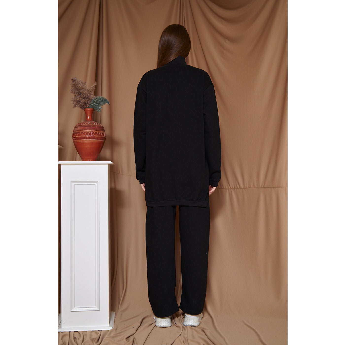 Black Oversized Co-Ord Set | Montivo Pakistan