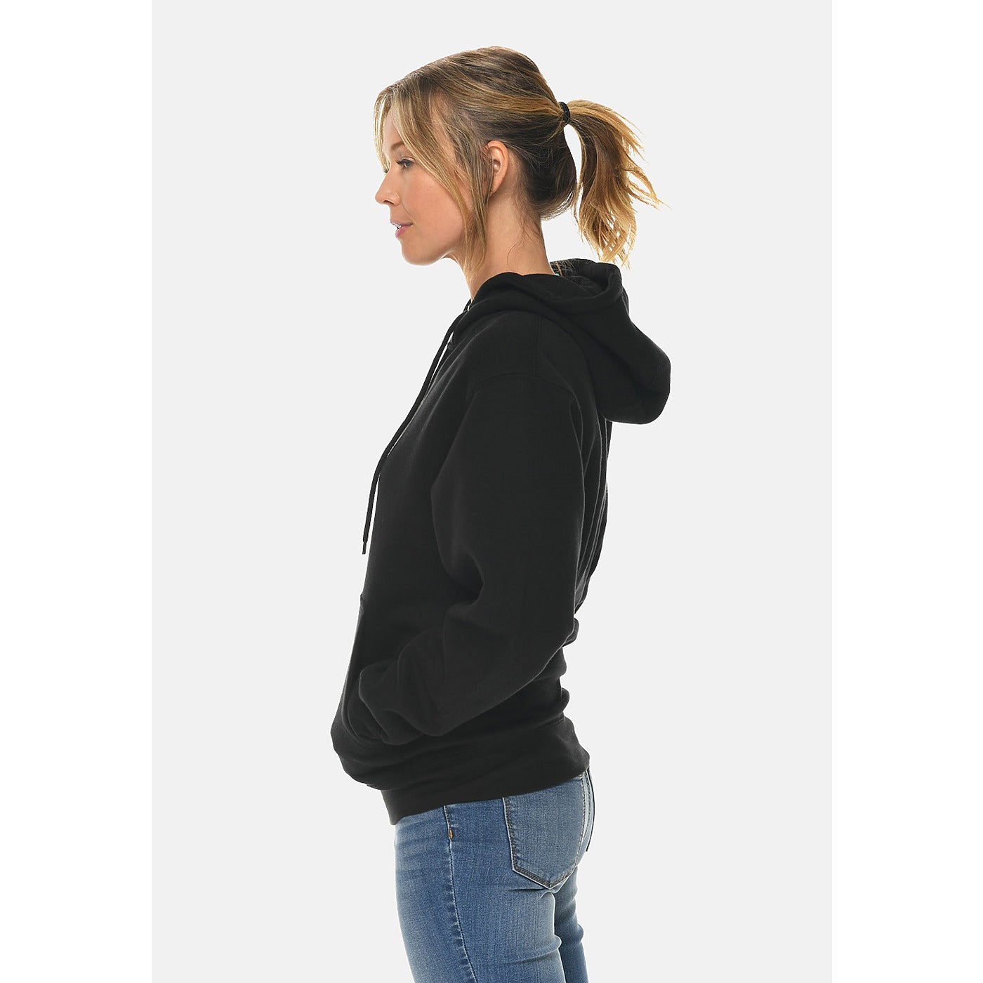 Unisex Black Zip Up hoodie | Montivo Pakistan
