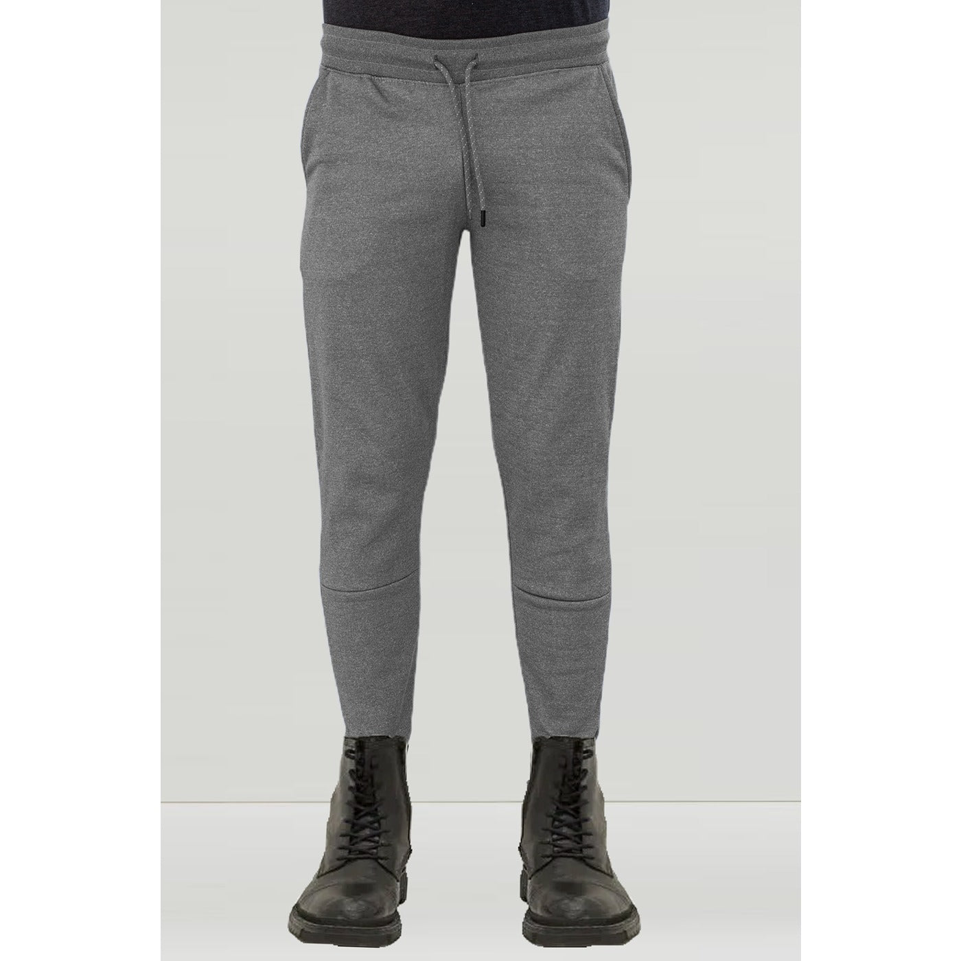 Grey Sports Polyester Joggers | Montivo Pakistan