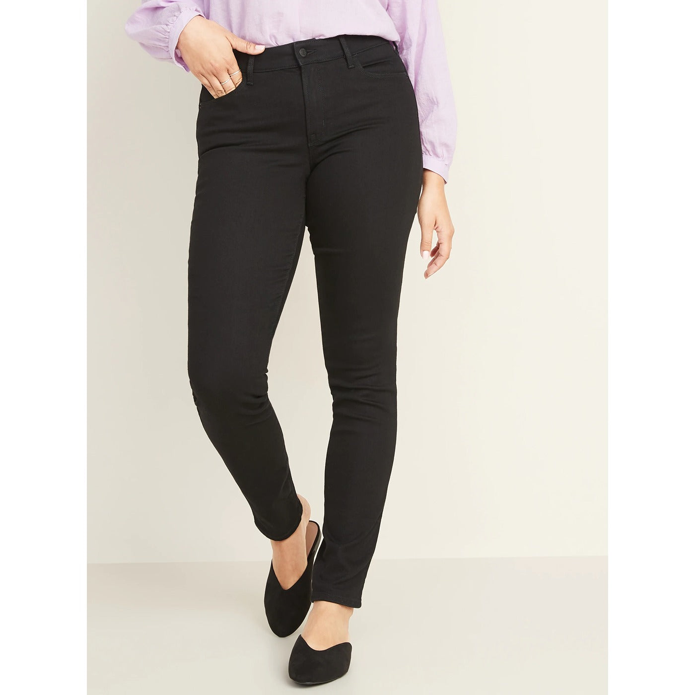 ON Mid-Rise Skinny Black Jeans | Montivo Pakistan
