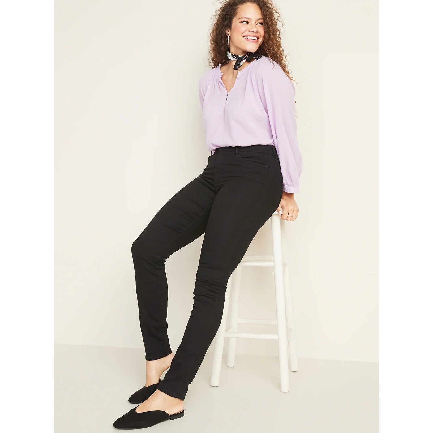 ON Mid-Rise Skinny Black Jeans | Montivo Pakistan