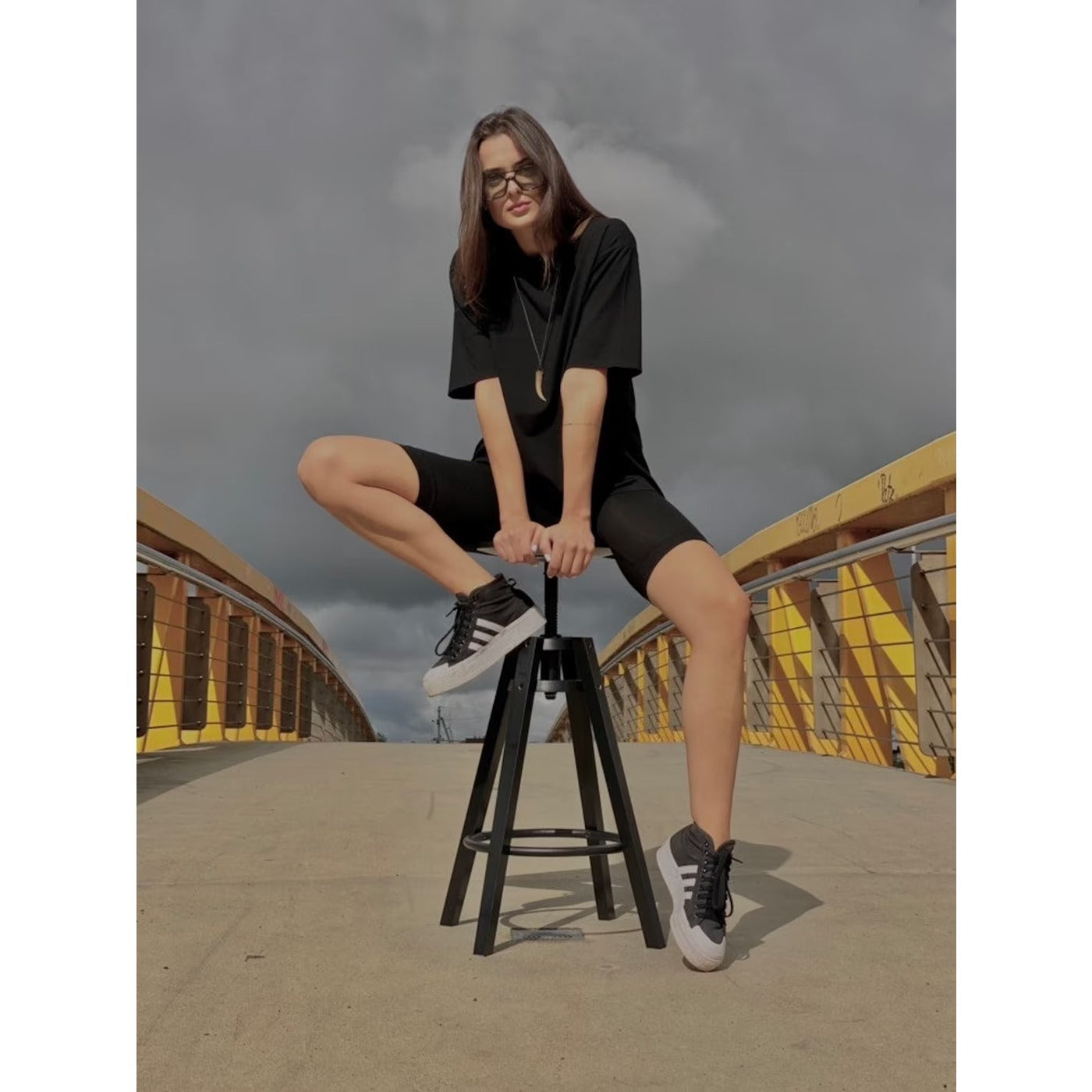 Black Box Fit Oversized Tee | Montivo Pakistan