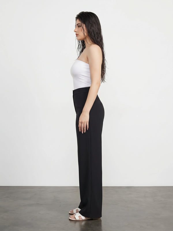 Black Wide Leg Pants | Montivo Pakistan