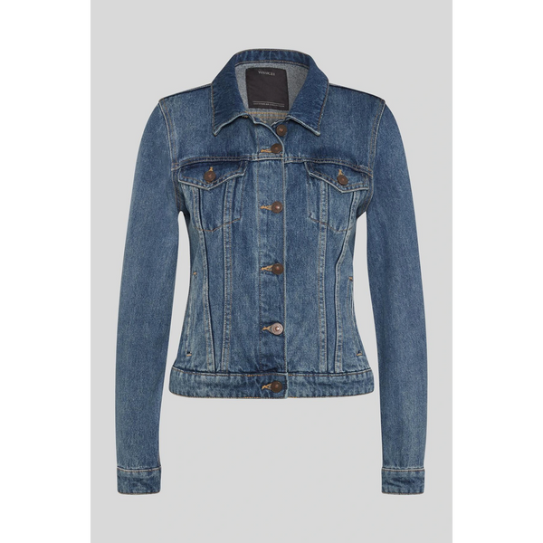 Dark Vintage Blue Denim Jacket | Montivo Pakistan