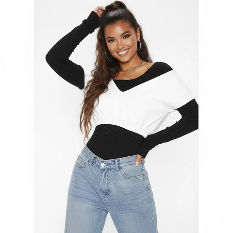 PTL White Crop Off Shoulder Sweatshirt | Montivo Pakistan
