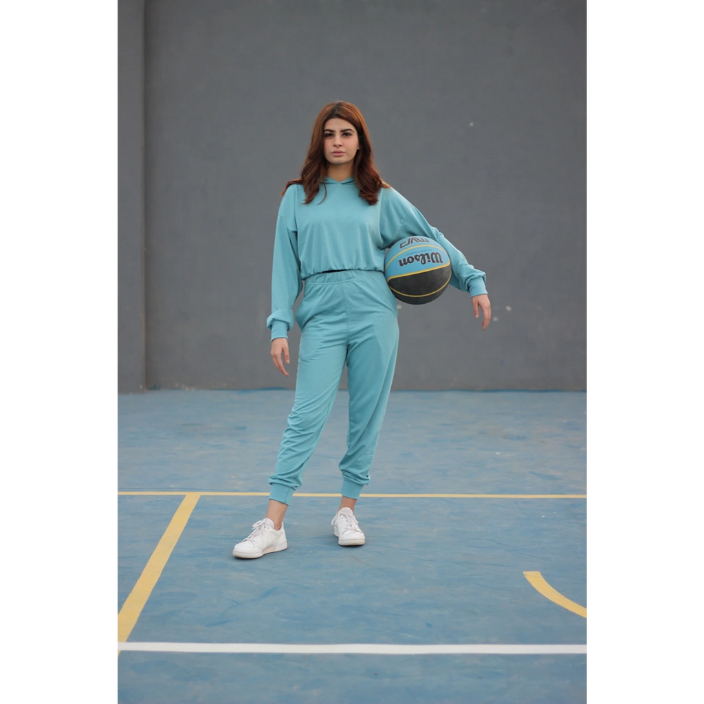 Light Blue Co-Ord Set | Montivo Pakistan