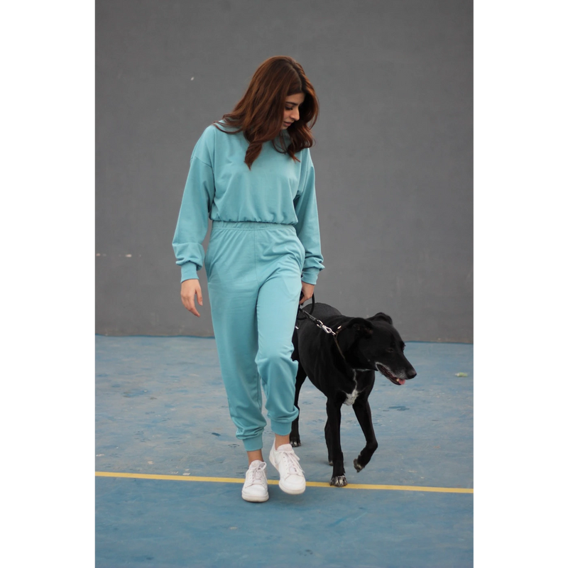Light Blue Co-Ord Set | Montivo Pakistan
