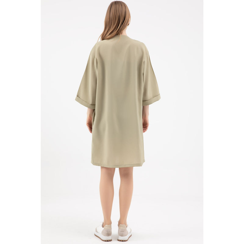 Green Long Shawl Jacket | Montivo Pakistan