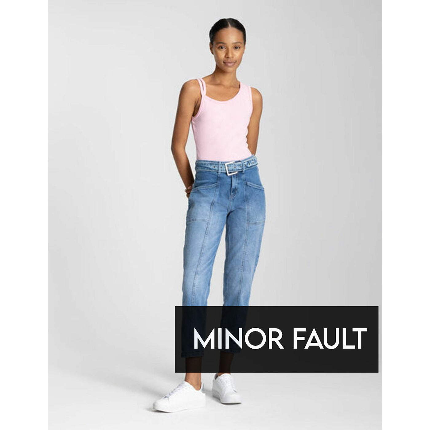 (Minor Fault) Mom Fit Jeans | Montivo Pakistan