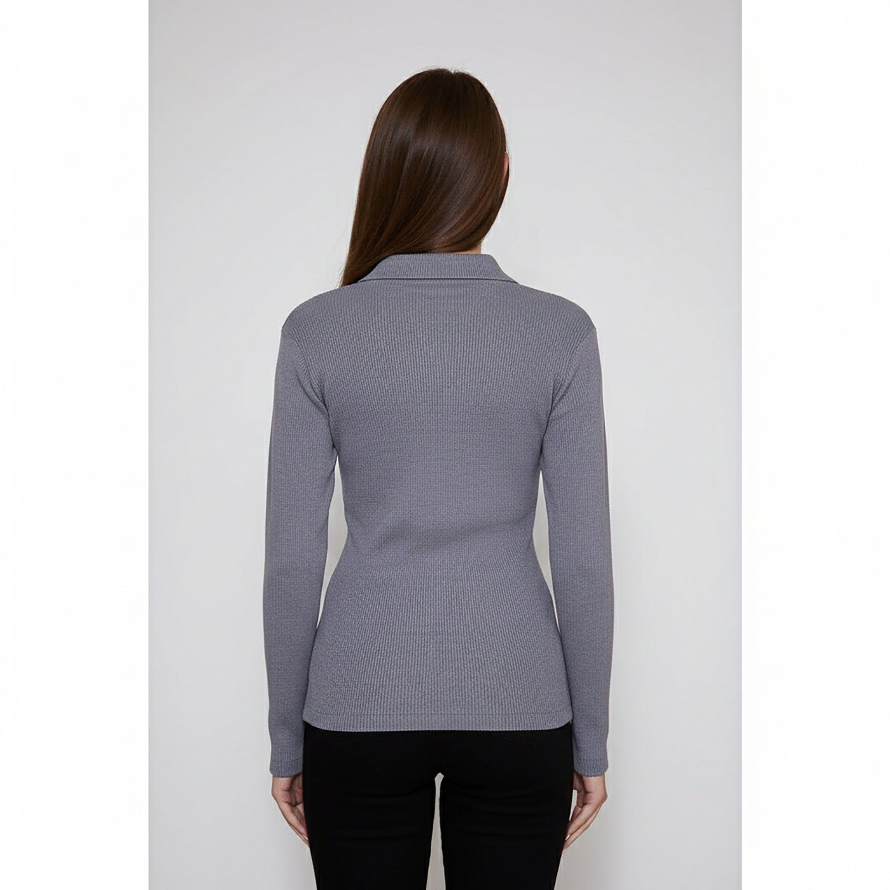 Anchor Ribbed Polo Sweatshirt | Montivo Pakistan