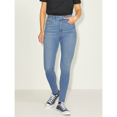 JJXX High Waist Light Blue Skinny Jeans | Montivo Pakistan