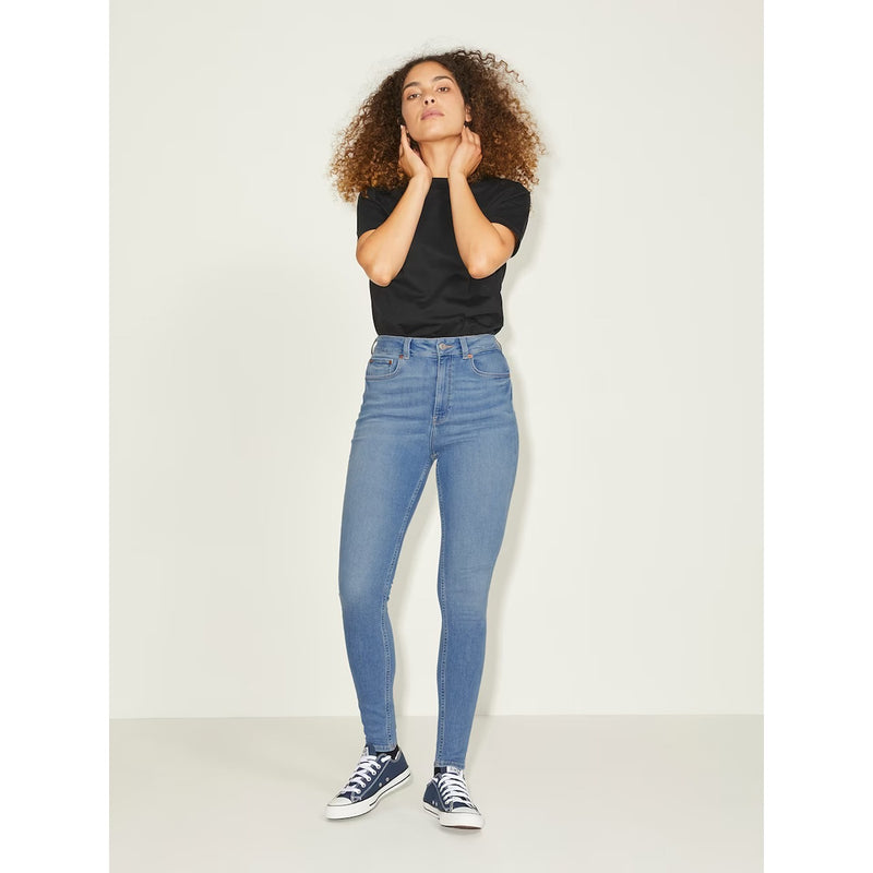 JJXX High Waist Light Blue Skinny Jeans | Montivo Pakistan