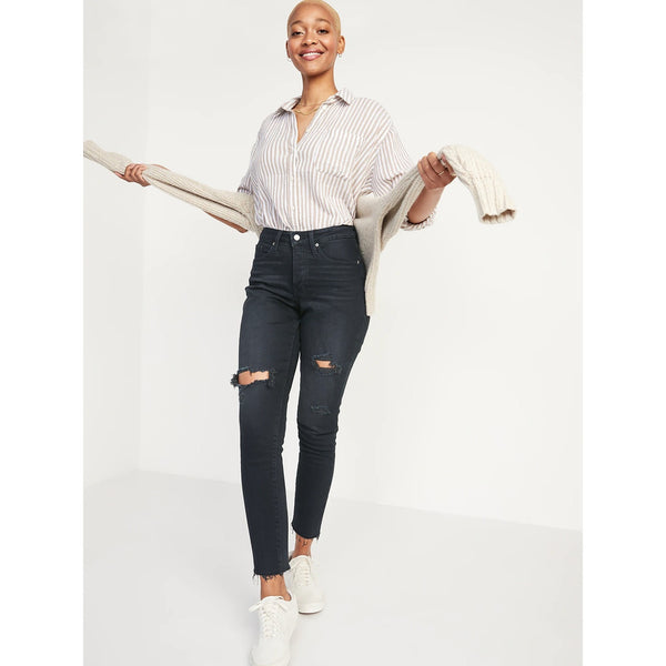 ON Mom Vintage Ripped Jeans | Montivo Pakistan