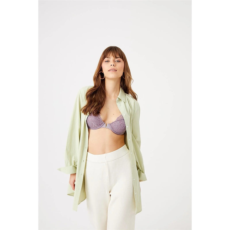 Lilac Lace Soft Lingerie Set | Montivo Pakistan