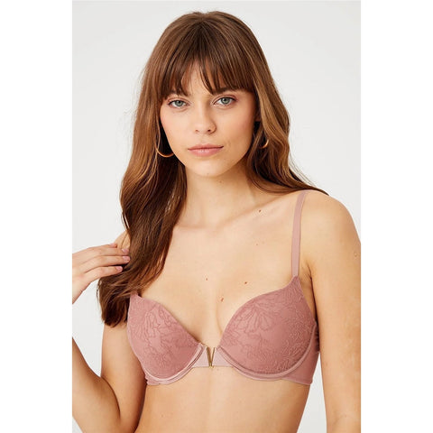 Pink V Detail Soft Lingerie Set | Montivo Pakistan