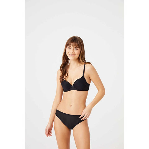 Black Patterned Lingerie Set | Montivo Pakistan