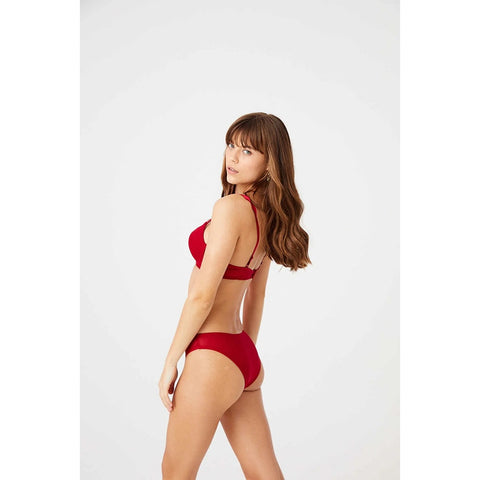 Red Patterned Lingerie Set | Montivo Pakistan