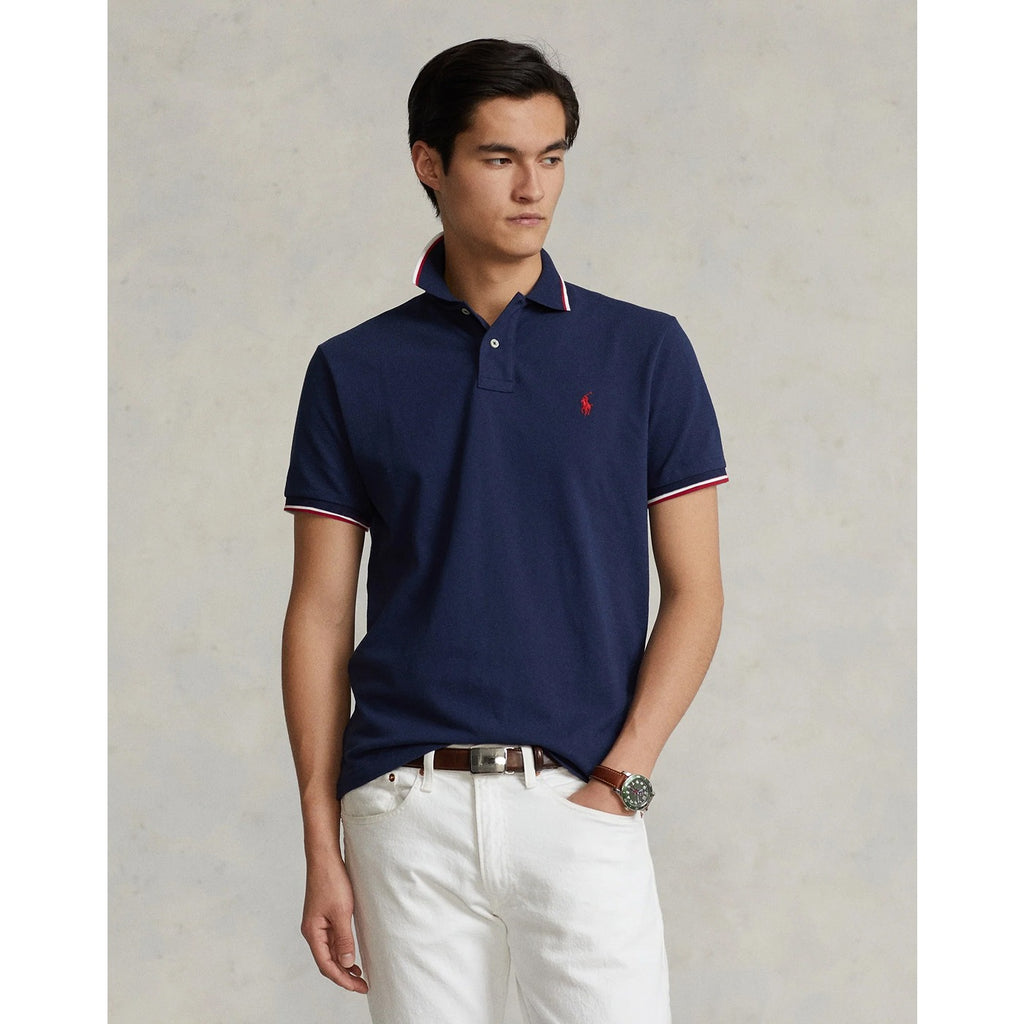 RL Custom Slim Fit Navy Polo | Montivo Pakistan