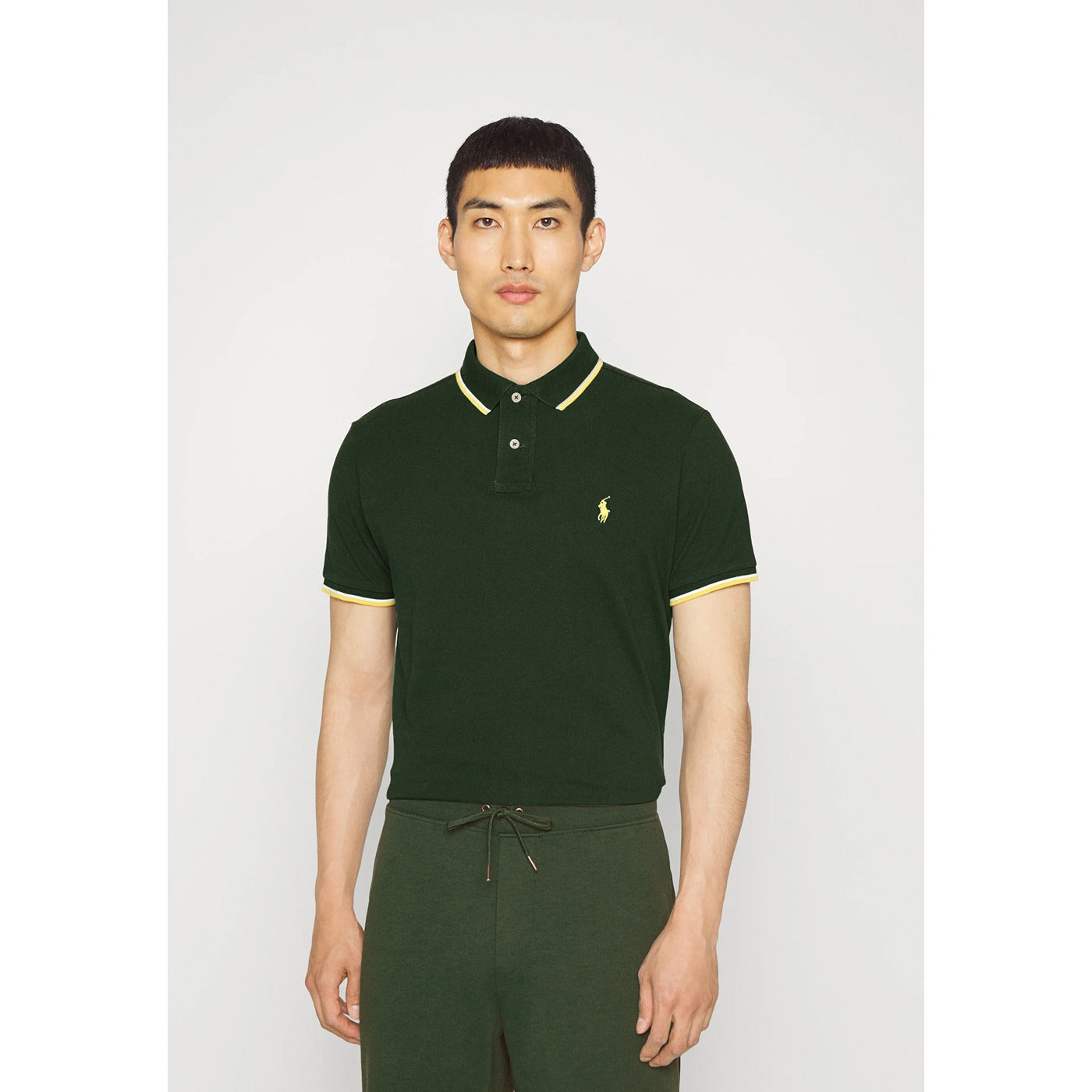 RL Custom Slim Fit Green Polo | Montivo Pakistan