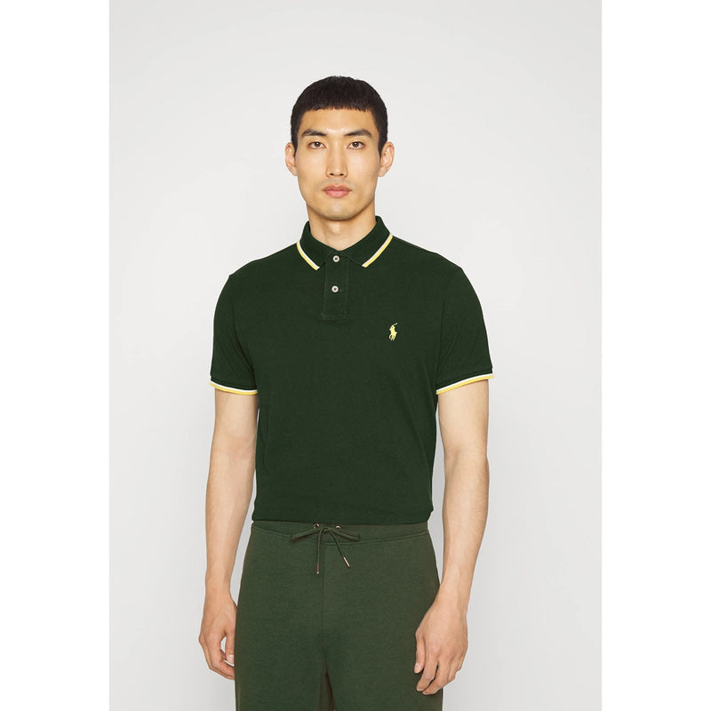 RL Custom Slim Fit Green Polo | Montivo Pakistan