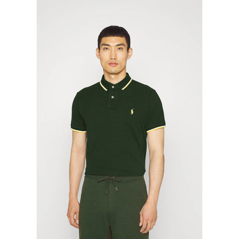 RL Custom Slim Fit Green Polo | Montivo Pakistan