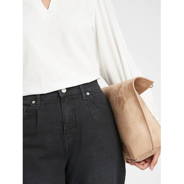 BR Black High Rise Slouchy Jeans | Montivo Pakistan