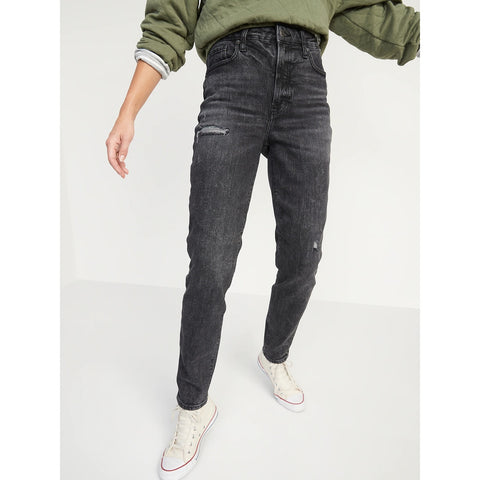 ON Mom Straight Ripped Jeans | Montivo Pakistan