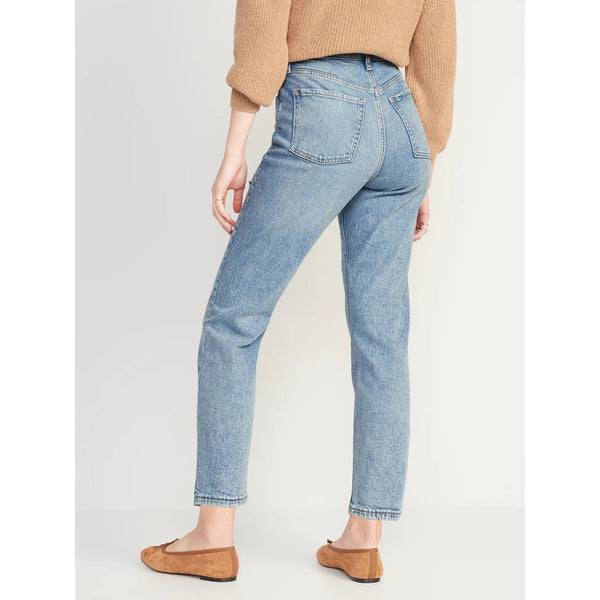 On Extra High Rise Ripped Jeans | Montivo Pakistan