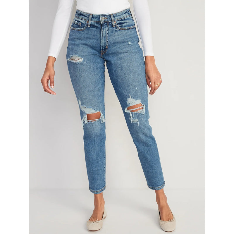 ON High Rise Curvy Mom Jeans | Montivo Pakistan