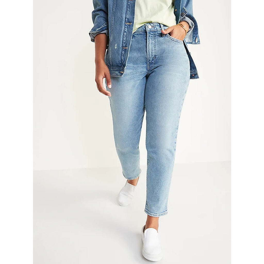 ON High Waisted Mom Straight Jeans | Montivo Pakistan