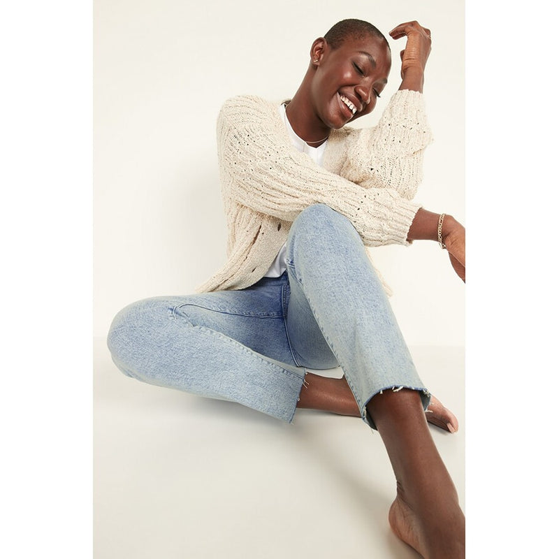 ON High Waisted Button Fly Mom Jeans | Montivo Pakistan