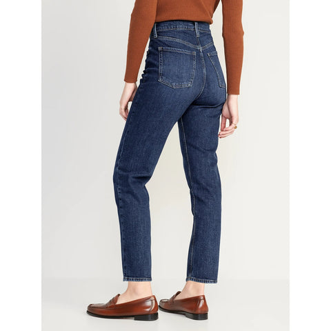 ON Extra High Button-Fly Blue Jeans | Montivo Pakistan